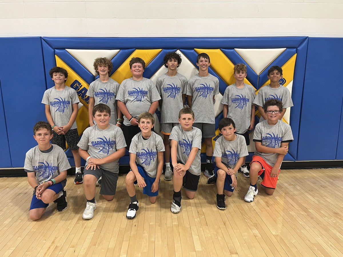 Loved seeing the improvement in our 6-8 group! A lot to look forward to!! Can’t say enough about how proud I am of our High School Coaches, well done!