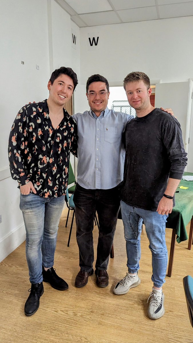 Jorosar's tweet photo. Wishing @hansenchess, @amanhambleton and team a fantastic @chessbrahTV World Tour! It was a pleasure to be a part of your London leg - what a great night at @W6Centre. Good luck in Berlin! ๐ช๐ฝ๐ฅ
#Chess #Chessbrah https://t.co/8Ann5ZHAZT