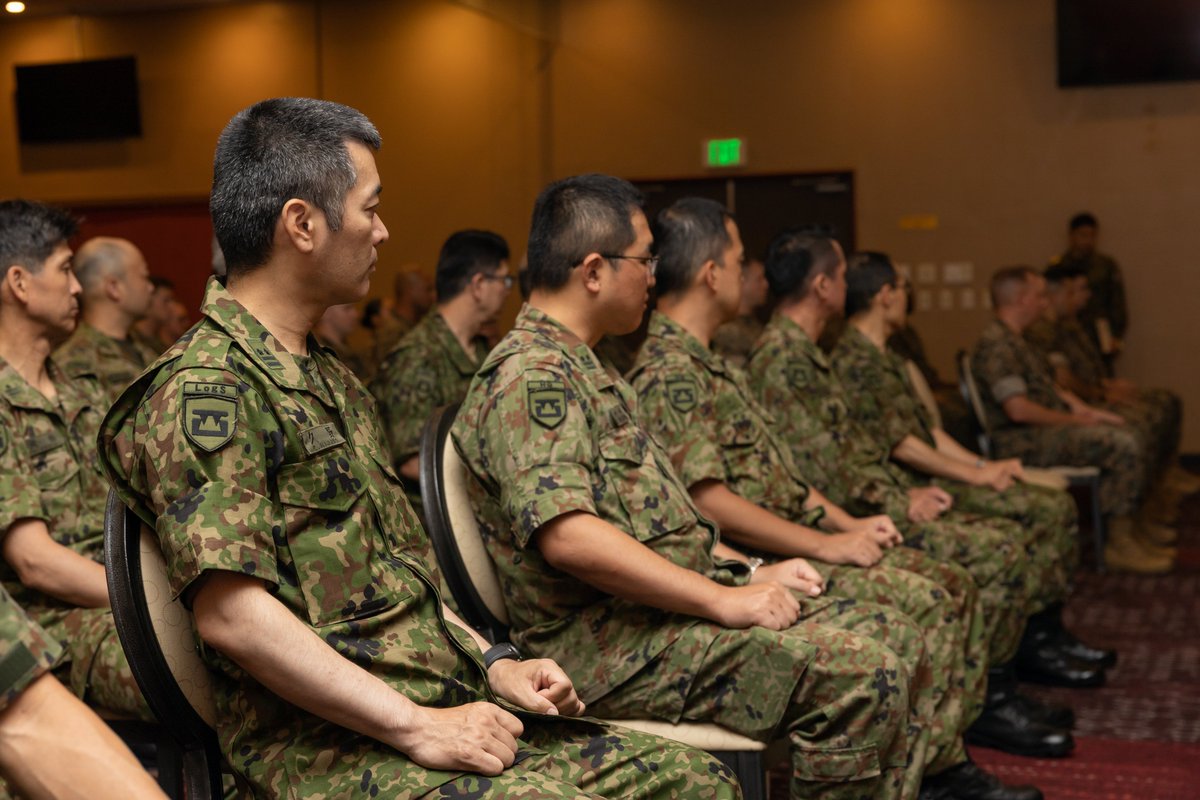 Resolute Dragon Opening Ceremony

U.S. Marines and servicemembers with the Japanese Ground Self-Defense Force participate in an opening ceremony for exercise Resolute Dragon 23 at Camp Kinser, Okinawa, Japan, July 9, 2023. 

(U.S. Marine Corps 📸 by Cpl. Sydni Jessee)