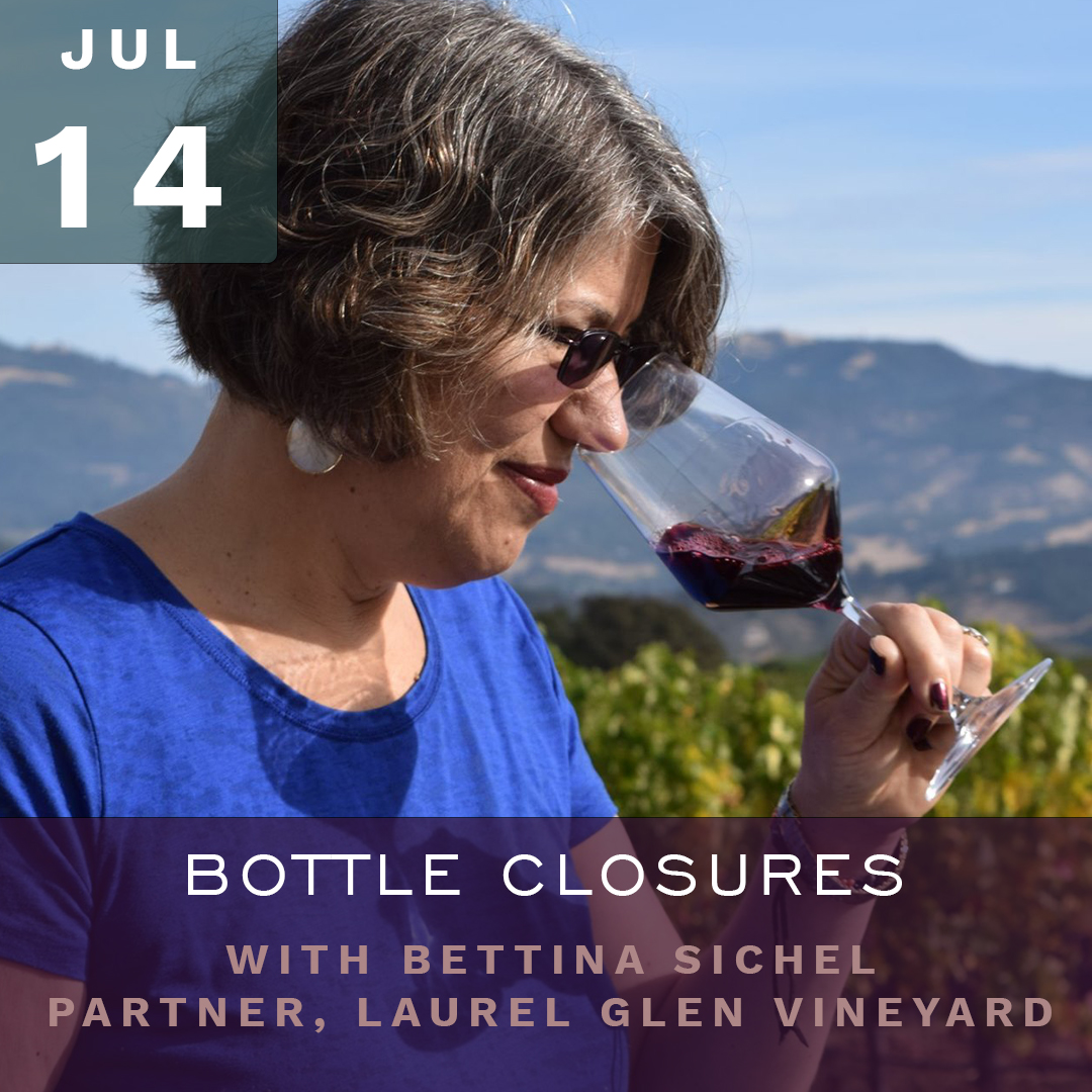 CellarAngels's tweet photo. LIVE on SIP tomorrow: cork vs twist-off - what are the pros and cons of different bottle closures? Join us w/ special guest Bettina Sichel of @LaurelGlenWine. We'll also discuss the winery's decision to make a white #wine after 4 decades of focus on Cab! https://t.co/2MiyYbYmpJ https://t.co/9ojb6r4DFl