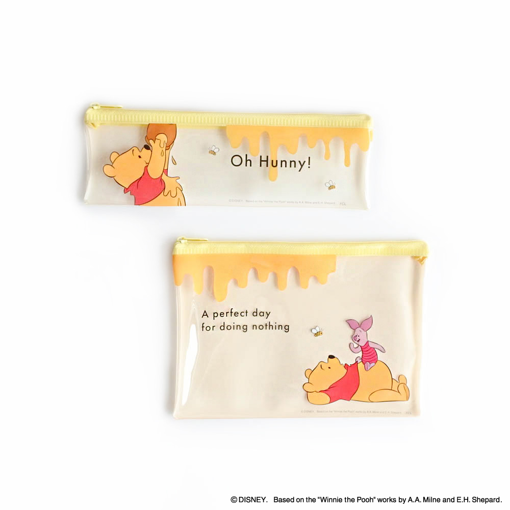 ディズニー Disney ぷーさん レトロ 平成 ポーチ 巾着 未使用 新品