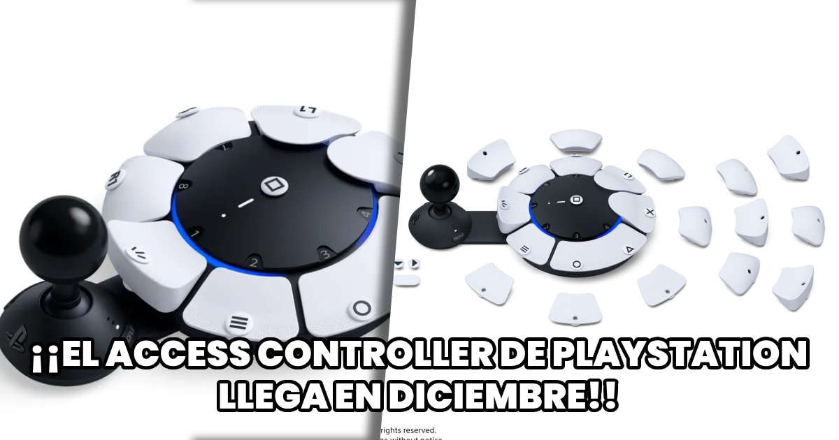 SomosNDG's tweet image. EL MANDO QUE PERMITIRÁ INTEGRAR A MÁS PERSONAS AL MUNDO DEL GAMING LLEGA EN DICIEMBRE 😱🤯

#PlayStation lleva 5 años de investigación y colaboración con organización para crear el #AccessController, una mando que se adapta a toda clase de gamer 🥳

Puesto que este control abre…