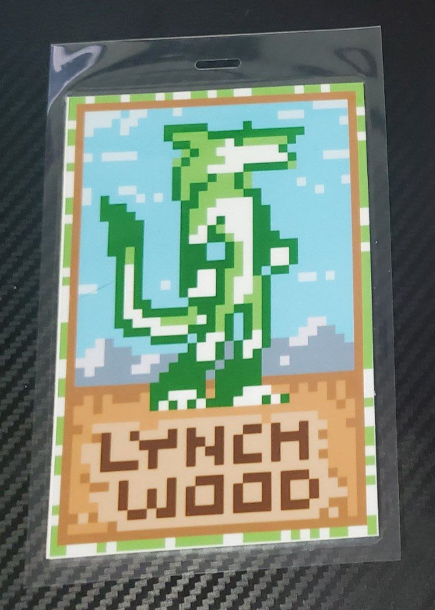AverTheDorbley's tweet photo. Feel like doing a little raffle.

I've learned I like doing these pixel con badges, I draw them in bed to wind down, I'm going to pick two winners. One gets an 8-bit and one a 16-bit style. Printed, laminated and mailed to you for free! Comment, retweet and follow to enter! https://t.co/L5Q6orBbv3