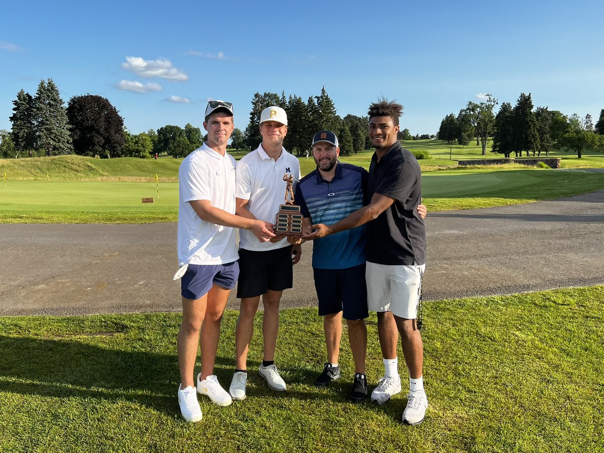 1st Annual QB Golf Outing

Winners 🏆: Team McCarthy

Longest🏌️: Davis Warren
Closest to the📍: Brandon Mann &amp; Jack Clark