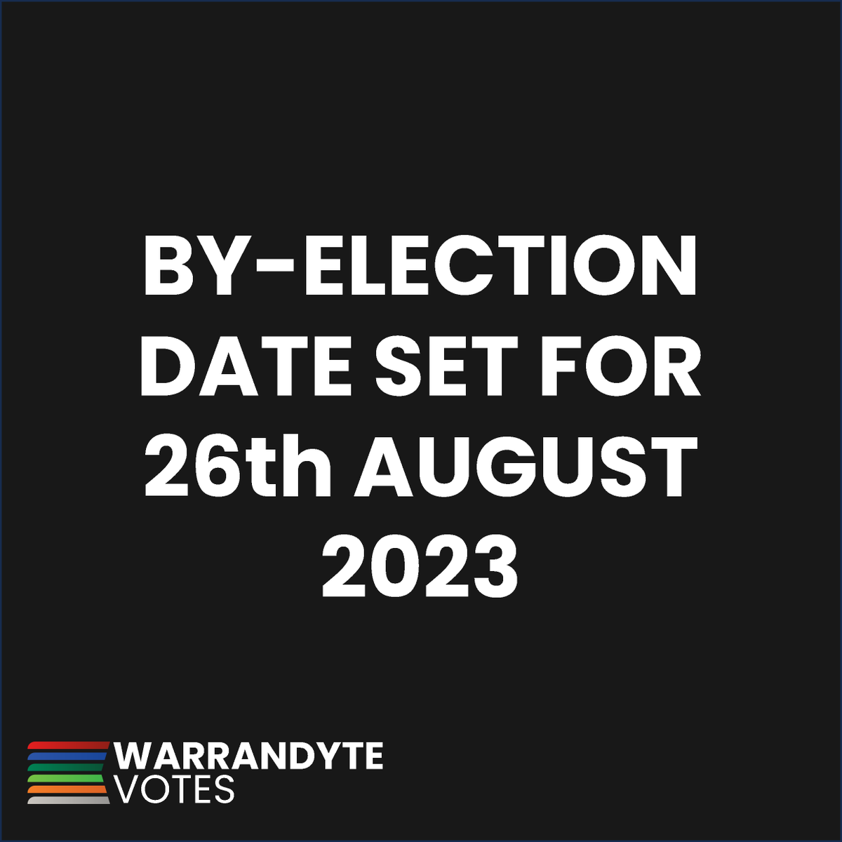 #WarrandyteVotes: The Date for the Warrandyte by-election has been set. READ MORE: sites.google.com/view/8newsvic/…