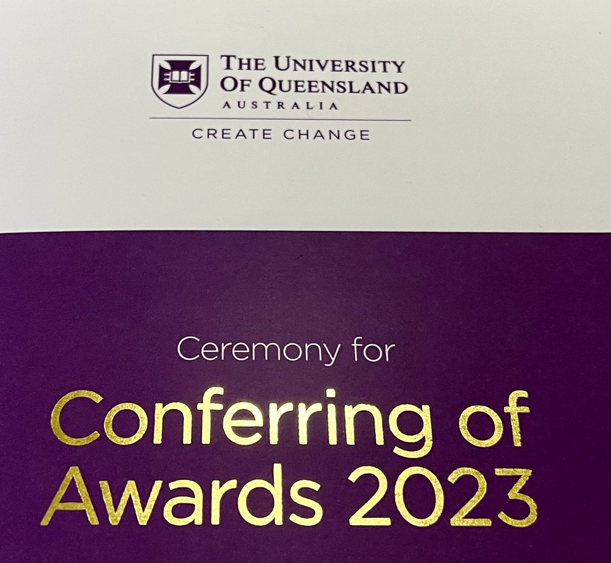 Mid year Graduation ceremony at UQ: Congratulations Dr Jonathan Flintoff on a wonderful achievement! <a href="/QldBrainInst/">Queensland Brain Institute, UQ</a> <a href="/QCMHR/">QCMHR</a> <a href="/UQ_News/">UQ News</a>