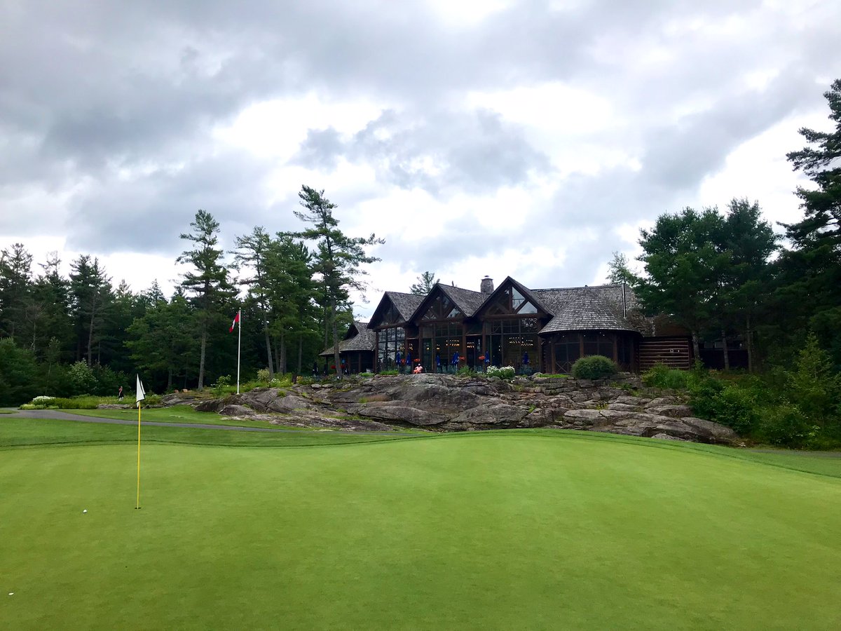 Humble appreciation to <a href="/TomMcBroom/">Tom McBroom</a> for the past couple of days in the Muskoka’s. 

On the heels of my first trip around Oviinbyrd yesterday wonderful to get reacquainted with Tom’s super fun <a href="/RockyCrestGC/">Rocky Crest GC</a> today alongside DoG, Mark Kerwin, AP, Robbie Oliver &amp; pal, <a href="/gfrasergolf/">Grant Fraser</a>.