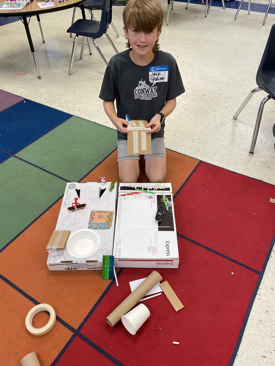 heldshornets's tweet photo. Camp Invention Day 3! #hornetpride https://t.co/t99F4LRmmR