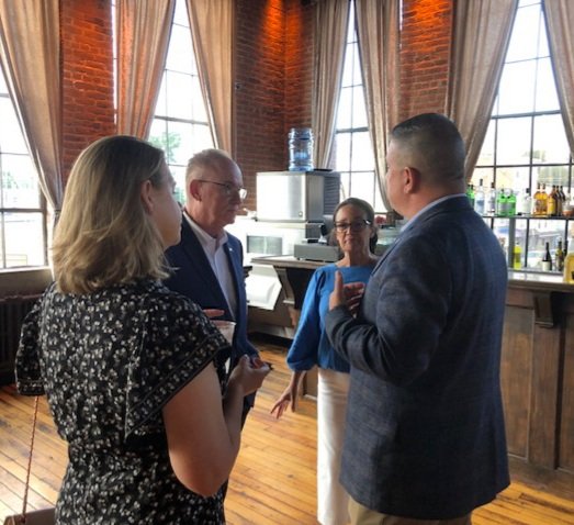 RolisonforNY's tweet photo. It's a wrap! Thank you to all who joined us for tonight's fundraiser at a terrific venue, the Silk Factory, in the City of #Newburgh. A special shout-out to Rich Fracasse and our generous sponsors for their support. #TeamRolison https://t.co/APKBEim8H1