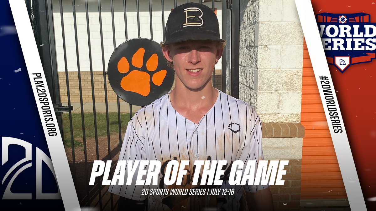2D Sports Player of the Game tweet media