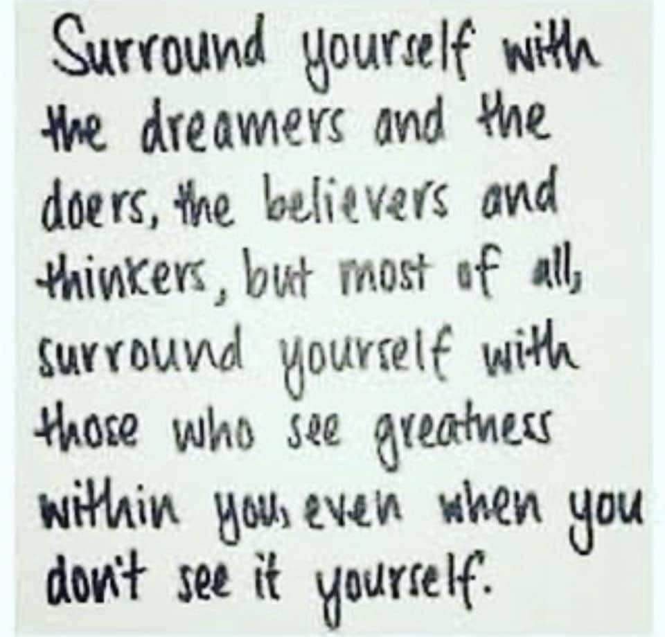 Choose people wisely! 🙌