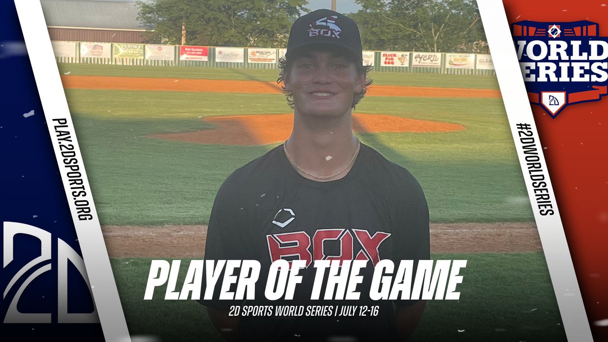 2D Sports Player of the Game tweet media