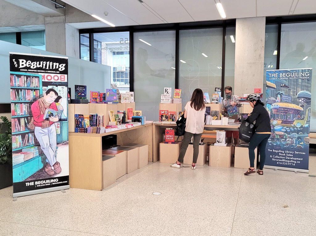 LibraryComics's tweet image. We're at @GraphicMedicine 2023 this evening, Friday and Saturday! Make sure you stop by our booth in the atrium if you're attending! We bet you'll find a comic you never seen before if you do! ⚕️ #GraphMed2023 #comics #graphicnovels