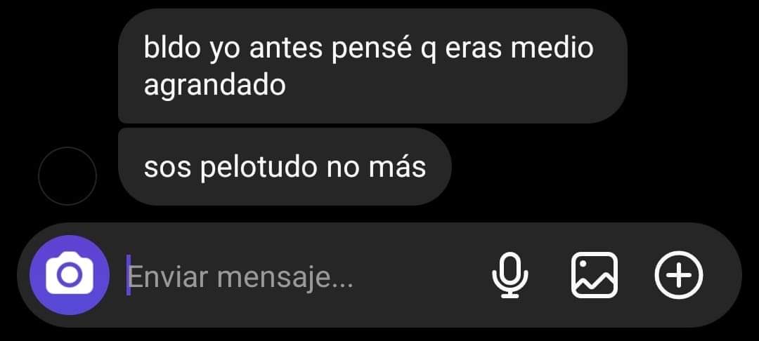 La gente cuando me conoce: