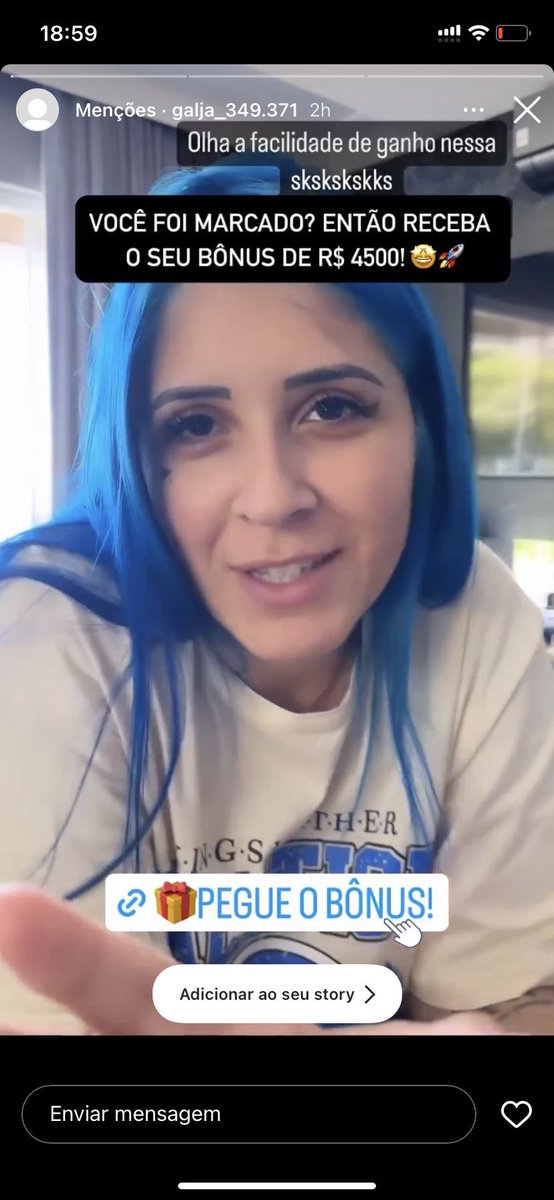 urucania_'s tweet photo. Se você não é mencionado 2 ou 3 ao dia no Instagram por ela você tá errado 🤯 https://t.co/kb850cRJQW