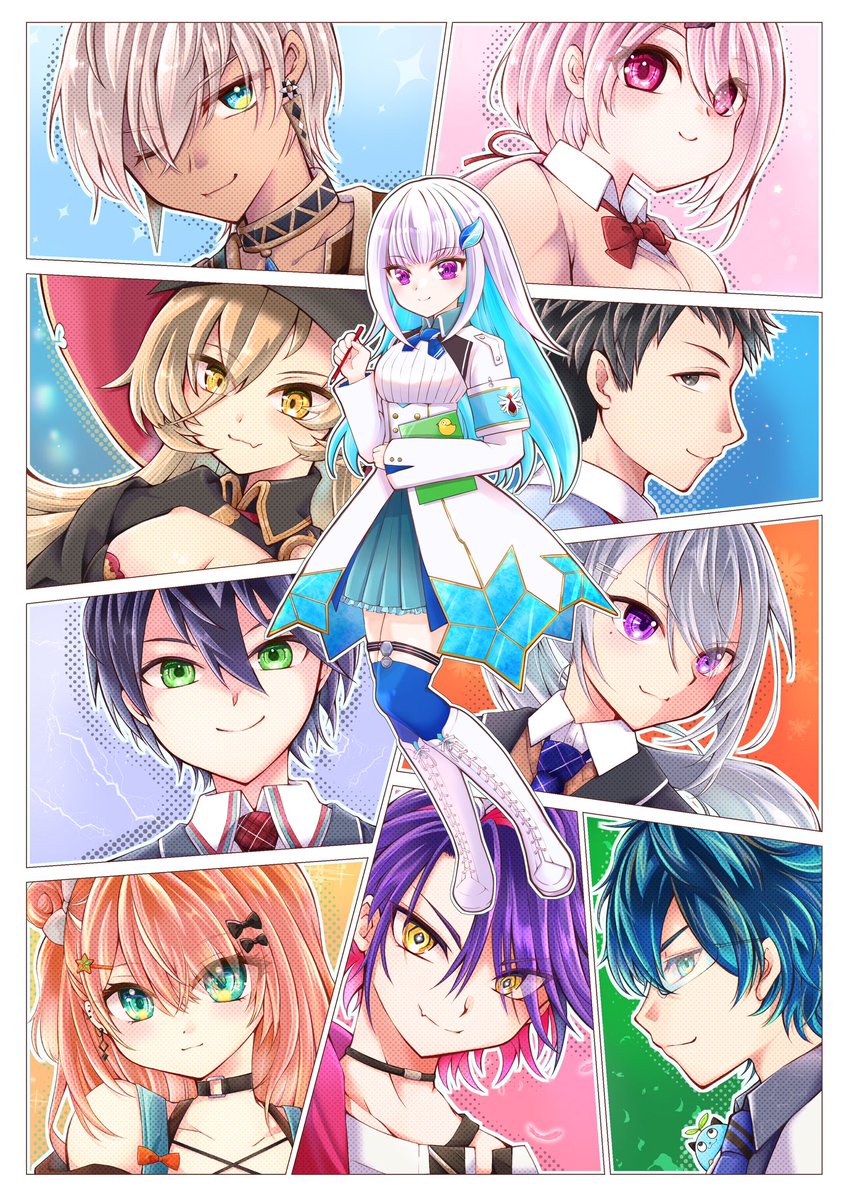 freddo_illust's tweet image. 全チーム応援ꉂꉂ📣
監督達に届けー!
#にじさんじ甲子園2023 #にじさんじアルプススタンド #にじ甲2023 #ヘル絵スタ #絵ブラヒム #しいなーと
#社築納品物 #ソシ絵ール #金剛力也像 #でろあーと #絵画らしぃ #わたいらすと #まめねことレオス