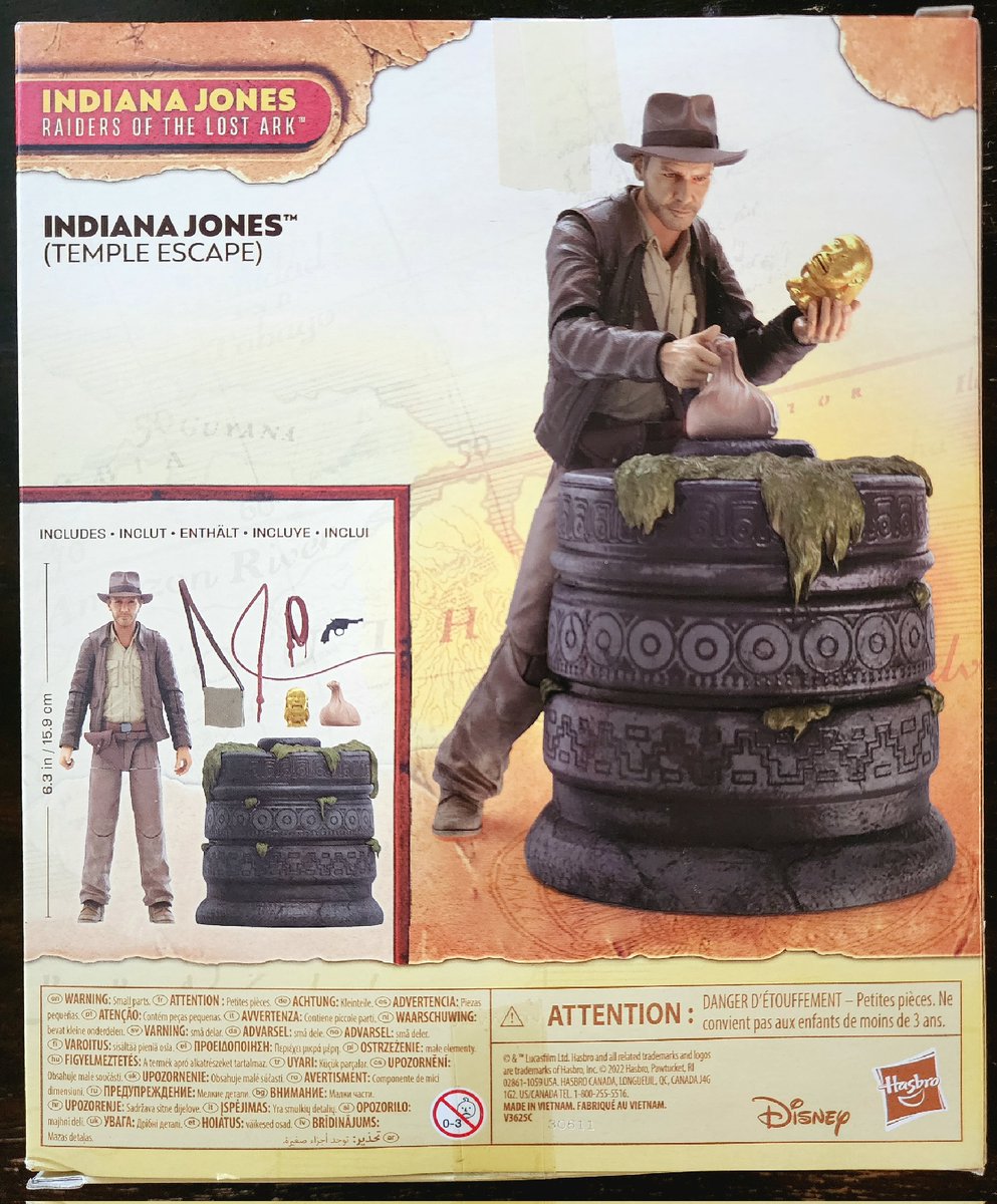 cabalcult's tweet photo. #MailCall #Disney #Hasbro #HasbroPulse #IndianaJones #AdventuresSeries #TempleEscape #RaidersOfTheLostArk #SixInchFigures #BigBoyToys #ToyCollector #Actionfigures https://t.co/34JNZmT7c5