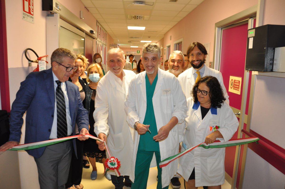 CardioNovara's tweet photo. "Inaugurato il Reparto e la Terapia Sub-intensiva Cardiologica dopo l'estesa ristrutturazione appena terminata. I lavori hanno permesso di migliorare la qualità e la quantità dell'offerta sanitaria della Cardiologia di Novara per la popolazione bisognosa di cure."
Prof. G. Patti https://t.co/5HC6xHxxej