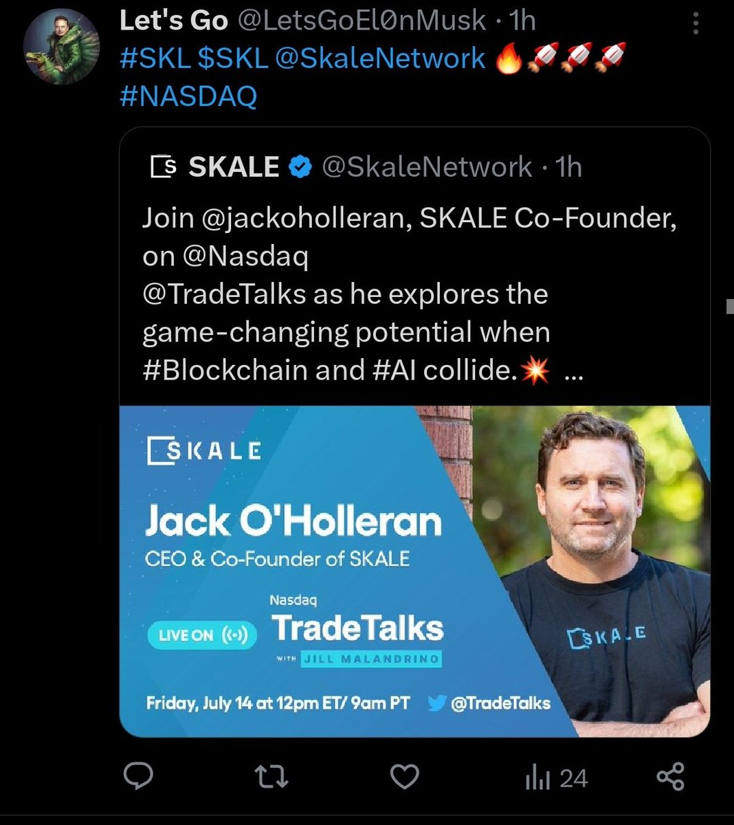 Let's Go tweet media