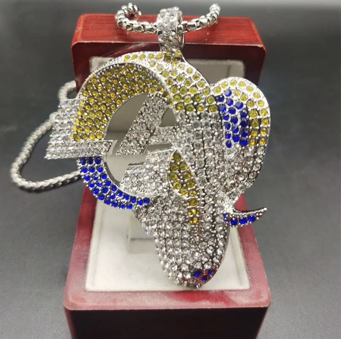 viaserboy's tweet photo. Saw this on eBay, should I get it for the season? @OgNam213 @vinceayg_ #ramily #westcoastontheeast #ramsrepresent https://t.co/4DmfMdU0oy