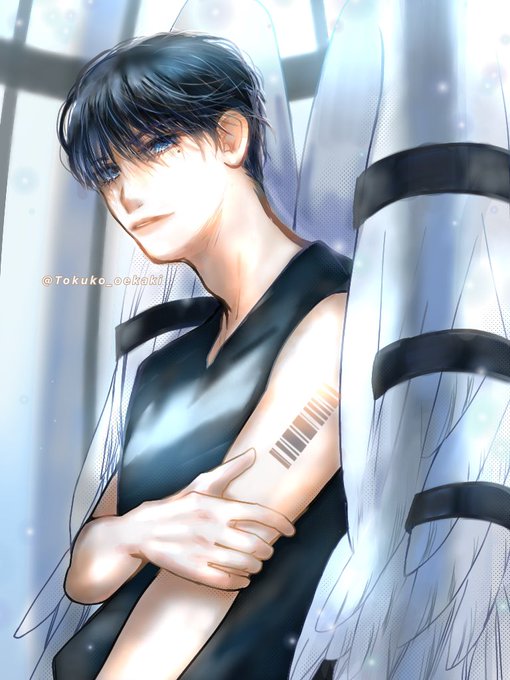 「barcode black hair」 illustration images(Latest)