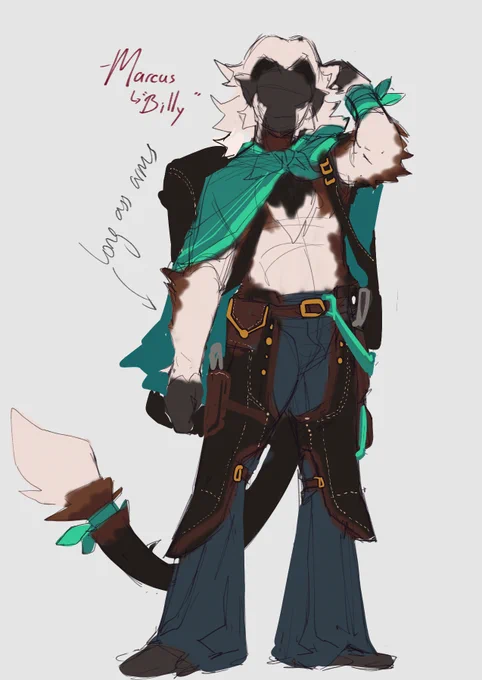[OC WIP] I lied, I'm not drawing shadowpeach I'm drawing my sonhe deserves a face 