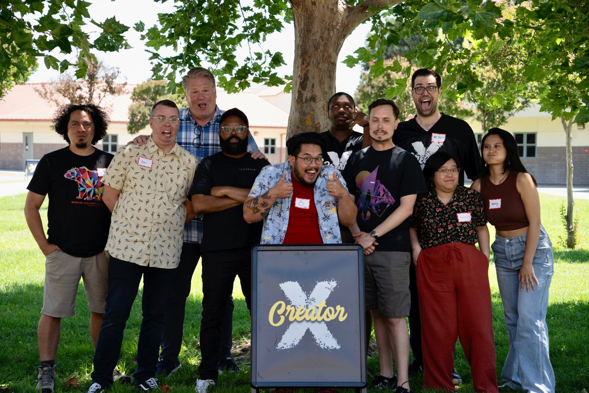 Our team is having an amazing time at our second Creator X camp this summer! These legends helped grow the students’ experiences in animation, as well as providing great insight to the industry itself! Day 2 of 3 complete 🎉🎉🎉