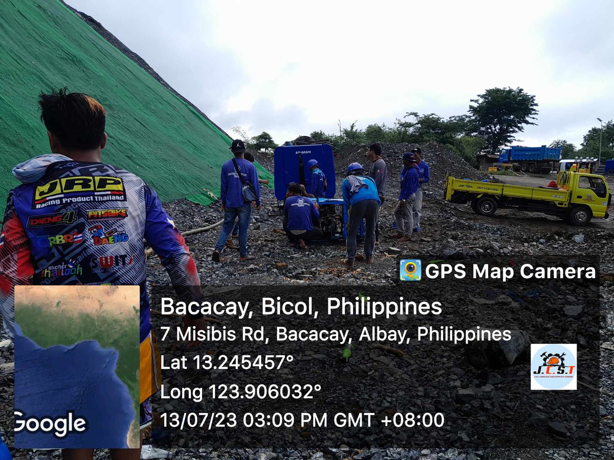 JOEConst's tweet photo. New Project at Bacacay, Albay
Setting-up 2 Drilling Machine and 1 Compressor. https://t.co/H05qszbr92