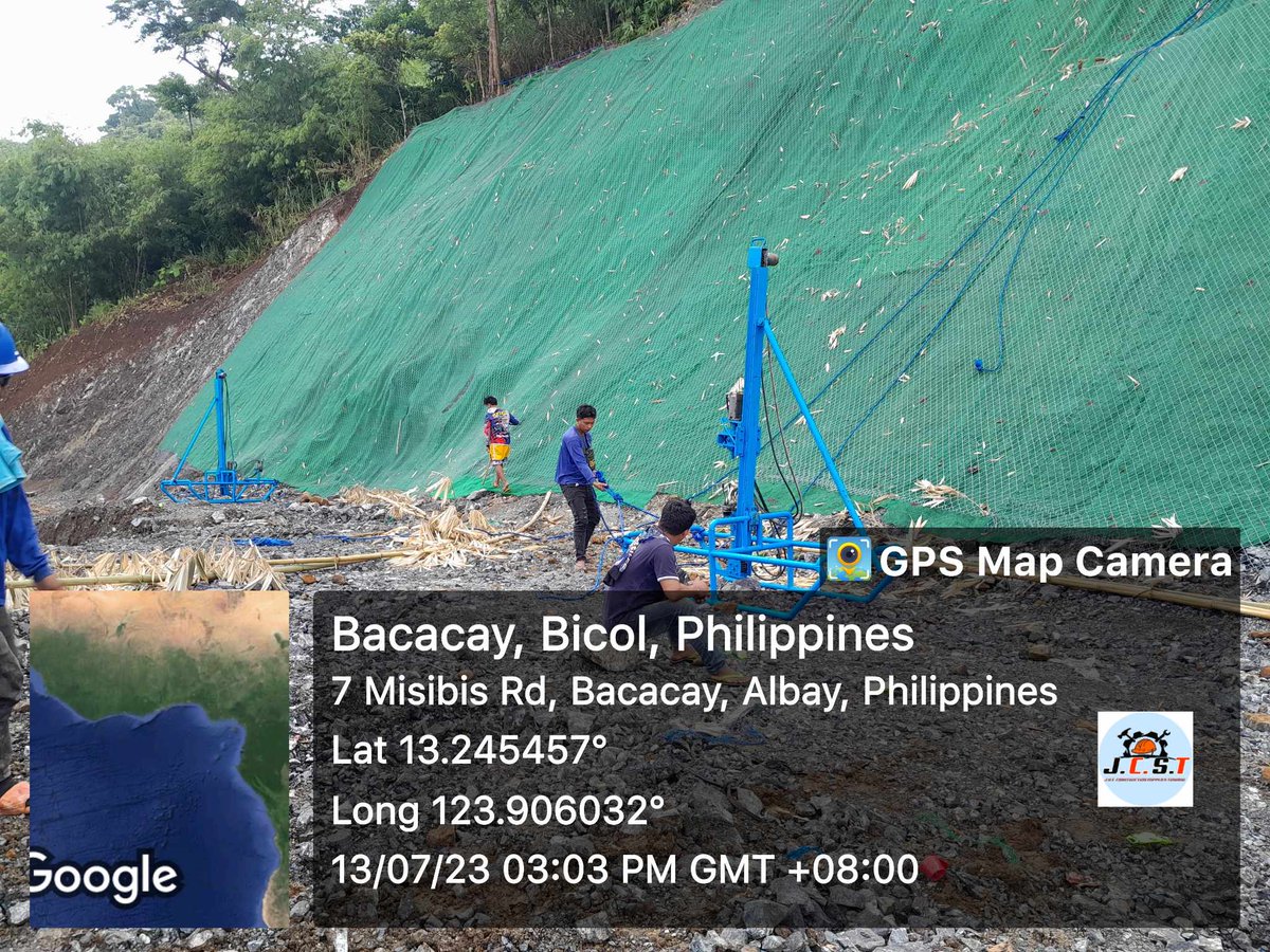 JOEConst's tweet photo. New Project at Bacacay, Albay
Setting-up 2 Drilling Machine and 1 Compressor. https://t.co/H05qszbr92