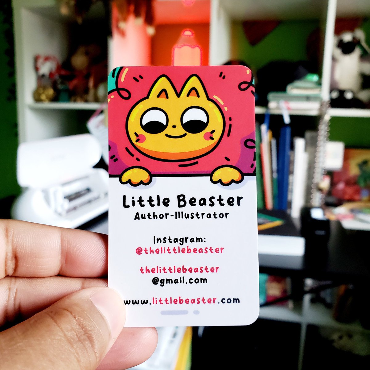 Did someone say new shiny business cards and packaging stickers? Now I'm a professional, right?