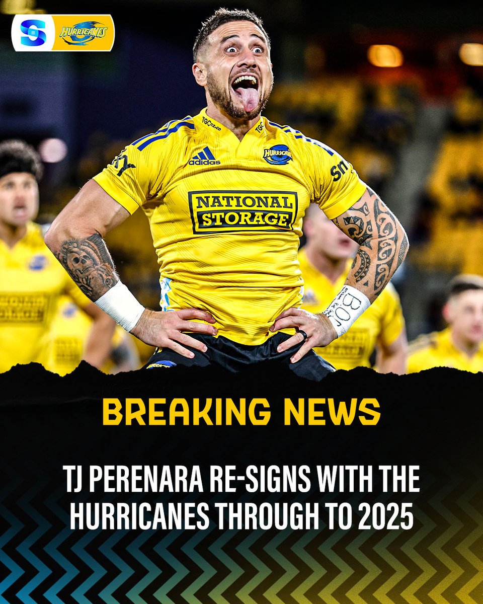 SuperRugby's tweet photo. TJ Perenara locked in with @hurricanesrugby 💪

#SuperRugbyPacific https://t.co/RCmyMX9cLK