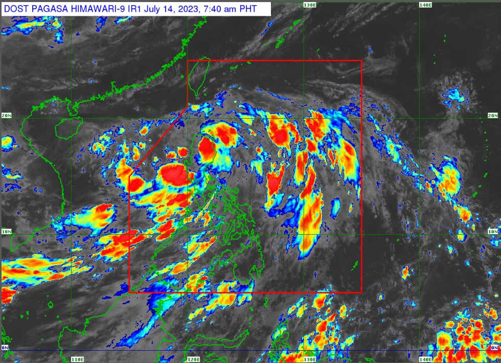 dost_pagasa's tweet photo. TROPICAL CYCLONE BULLETIN NO. 4
Tropical Depression #DodongPH
Issued at 8:00 AM, 14 July 2023
Valid for broadcast until the next bulletin at 11:00 AM today.
The next tropical cyclone bulletin will be issued at 11:00 AM today.

DOST-PAGASA
https://t.co/zDC1DtDXyA https://t.co/Tw6zWyGg1Z
