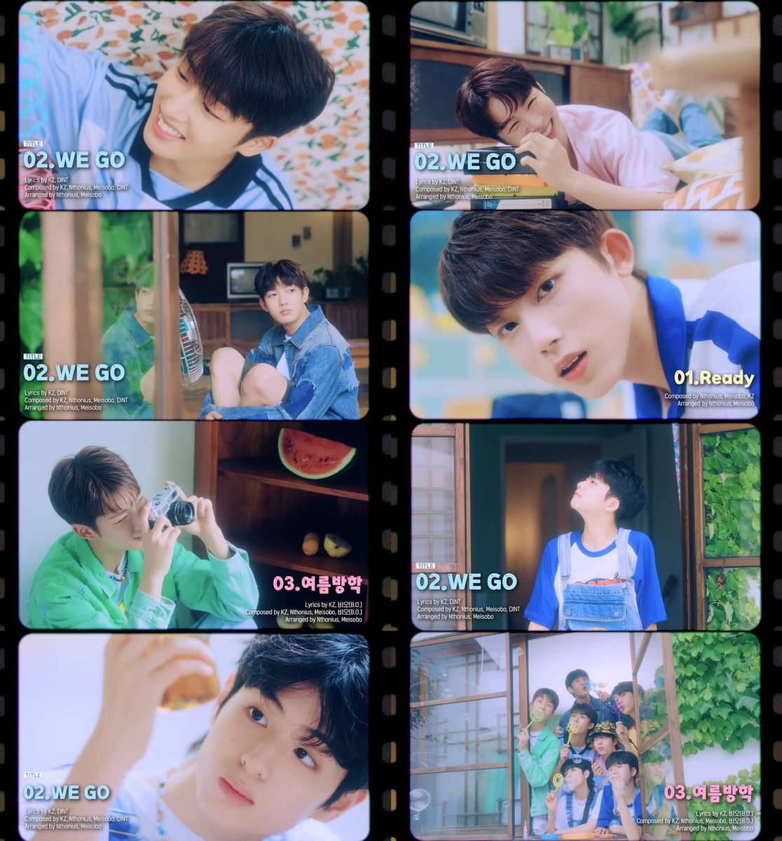 '8월2일 컴백' 더윈드, 신곡 'WE GO' 음원 일부 최초 공개! 치얼업 에너지

'Ready : 여름방학' 하이라이트 메들리 공개! 희망 스토리+유스틴 연장선

[사진 = 위드어스엔터테인먼트 제공]

#더윈드 #TheWind