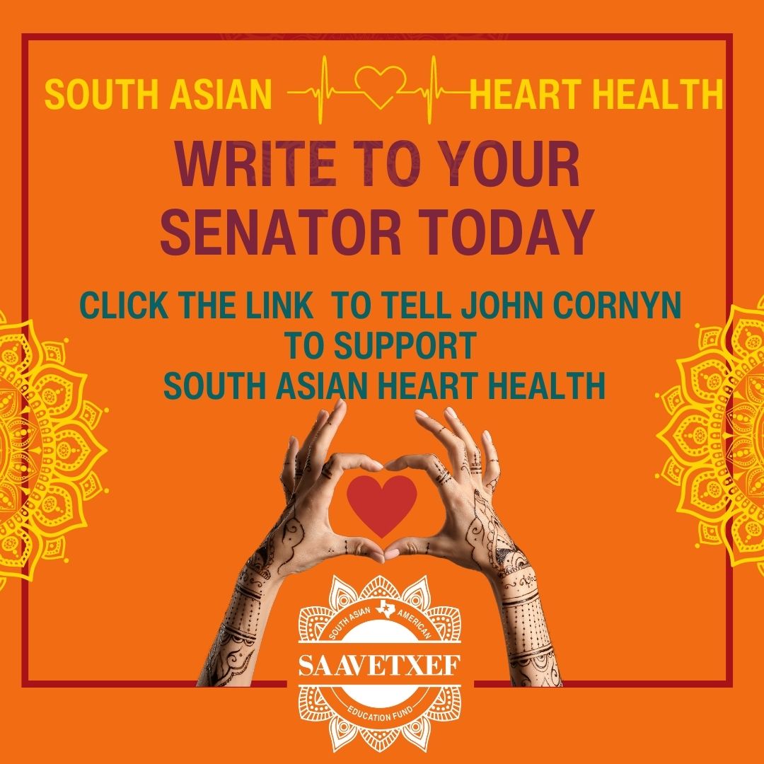 SaavetxEF's tweet photo. "Urgent: Support Needed for South Asian American Heart Health Act - Request for Co-Sponsorship" https://t.co/cjtlC4Yz8I https://t.co/6BR1Kyryje