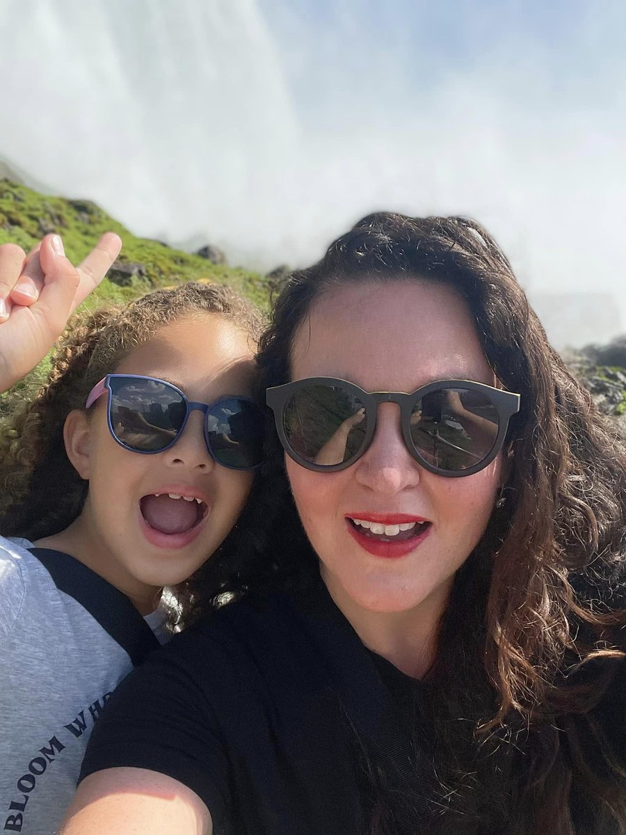 CelesteMaria's tweet photo. I'd never been to Niagara Falls until last month. I decided to change that, and we took a 6.5 hour road trip. We had a complete and total blast! 

Making my ceiling her floor is one of my favorite parts of being a parent. https://t.co/i1nw0pOdkV