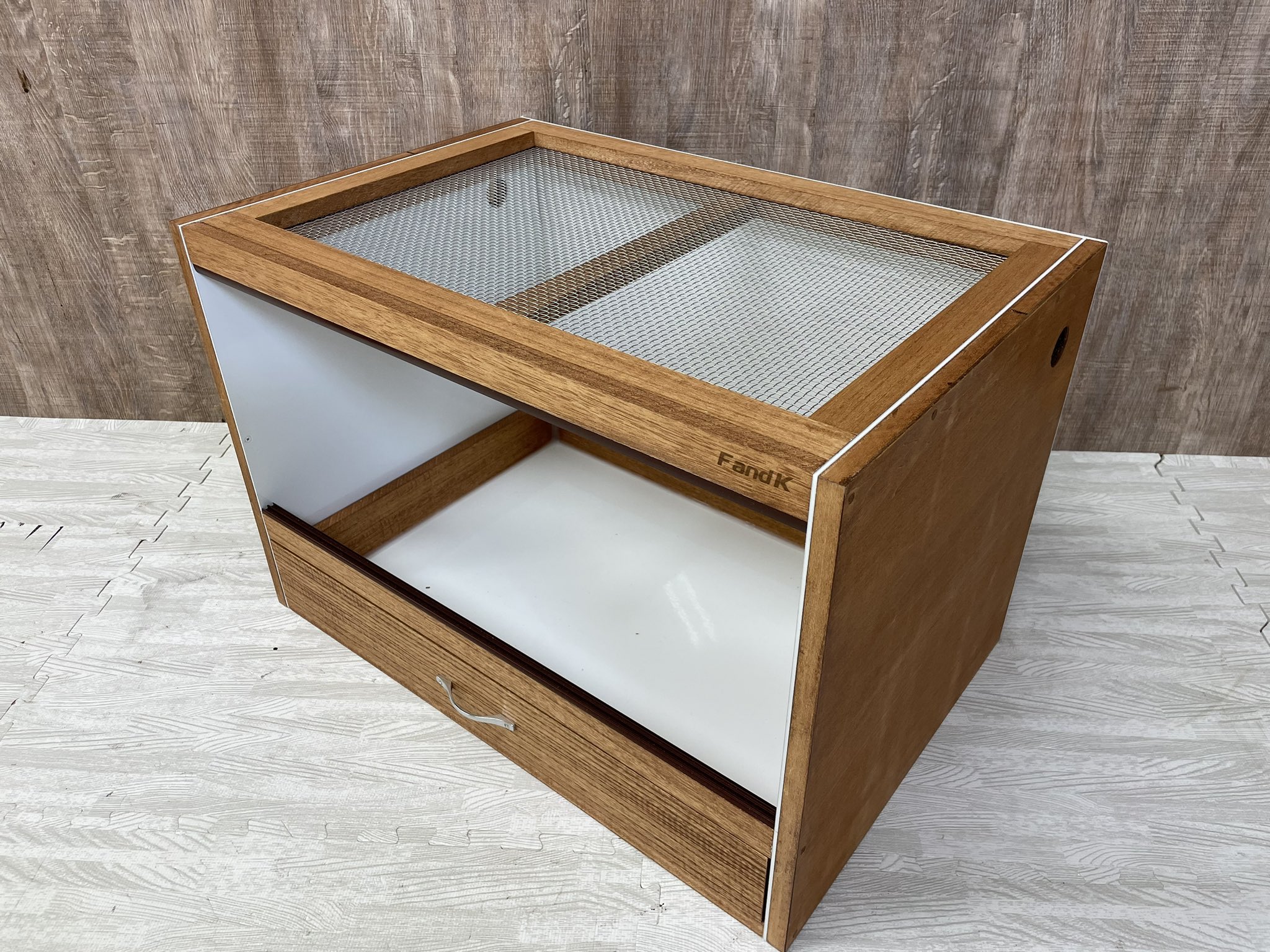 最新最全の ＦandＫ爬虫類木製ケージ フクロウケージ 爬虫類/両生類