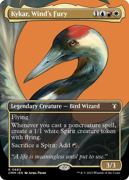Here's the full art for Kykar! Shall post my sketches in the comments too #MTGCMM #MtG 