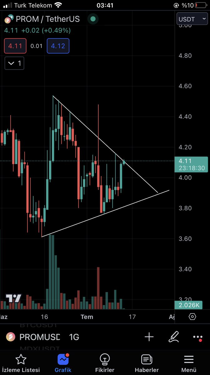 Şimdi değilse ne zaman TO THE MOON✈️🚀🚀 $PROM #binance #bitcoin #xrp