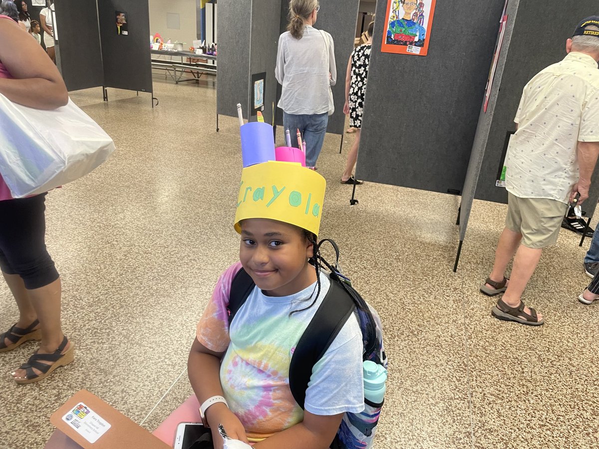 BCPS art show… round 3… so many artists and families… such a great event!