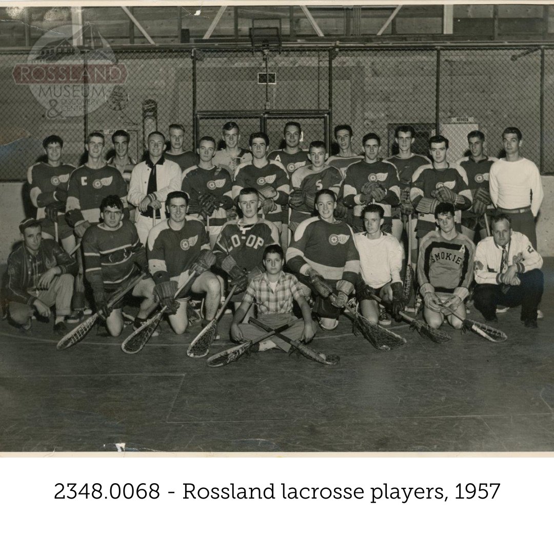 RosslandMuseum's tweet photo. This week’s #FascinatingFriday post is all about lacrosse! Lacrosse was played in Rossland as early as the turn of the 20th century, with an organized club by 1904/1905. Rossland had many championships teams like the Rossland Junior Terriers and the Rossland Redmen. #MuseumsEh https://t.co/ibWvEQbX1H