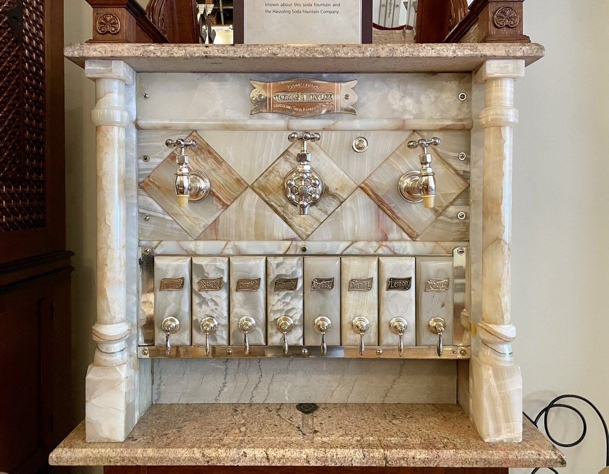 JoshLipnik's tweet photo. Zaharakos
Columbus. IN

Classic ice cream and soda parlor operating in downtown Columbus since 1900, with displays of vintage soda machines from the early 20th century. https://t.co/AUbxp09IHK