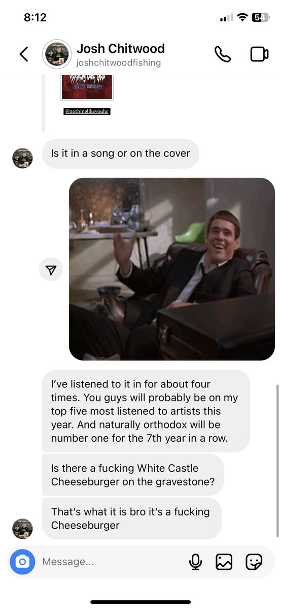 We don’t twitter well. But, we put an Easter egg on the album art. The homie Josh found it and snagged a free shirt. WHITE CASTLE FOREVER