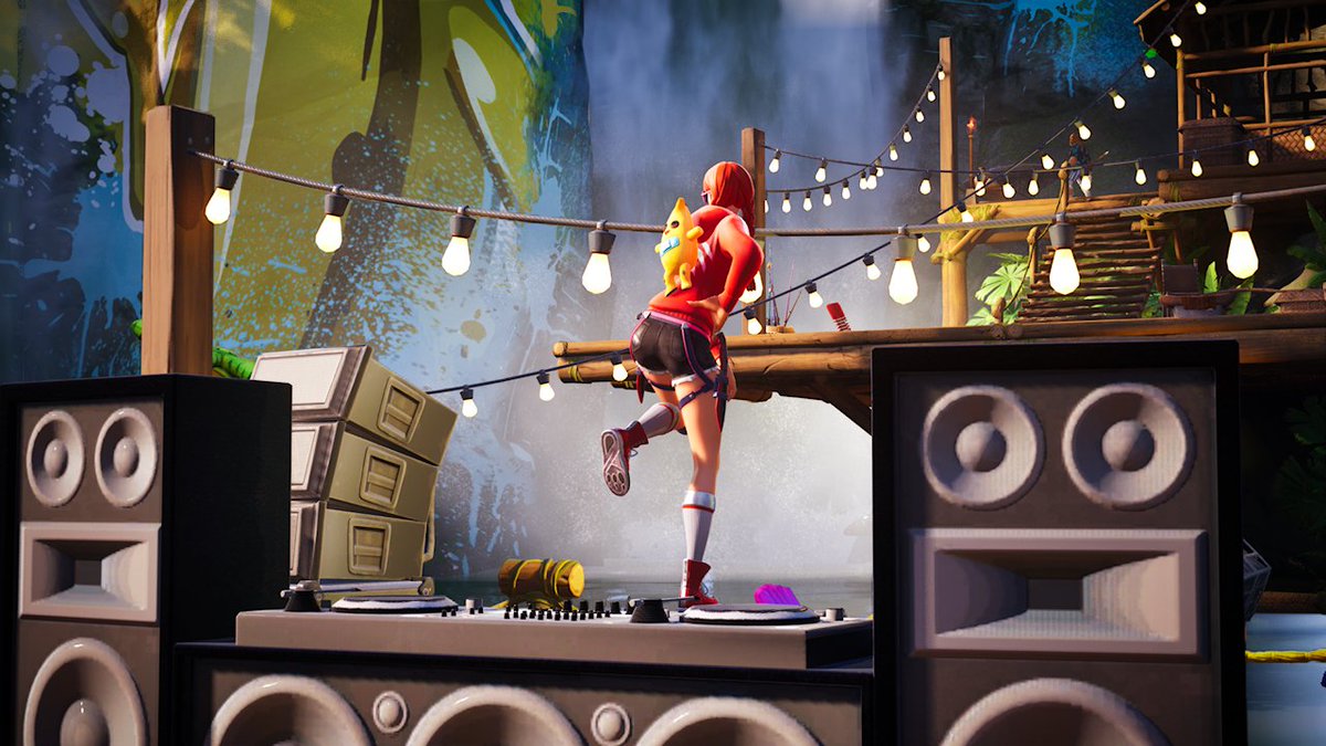 CephThePulpo's tweet photo. She loves parties, but don't let the beer at her reach 😳

#Fortnite #FortniteArt #SummerFable #Fortography https://t.co/FRcmgBmLCE