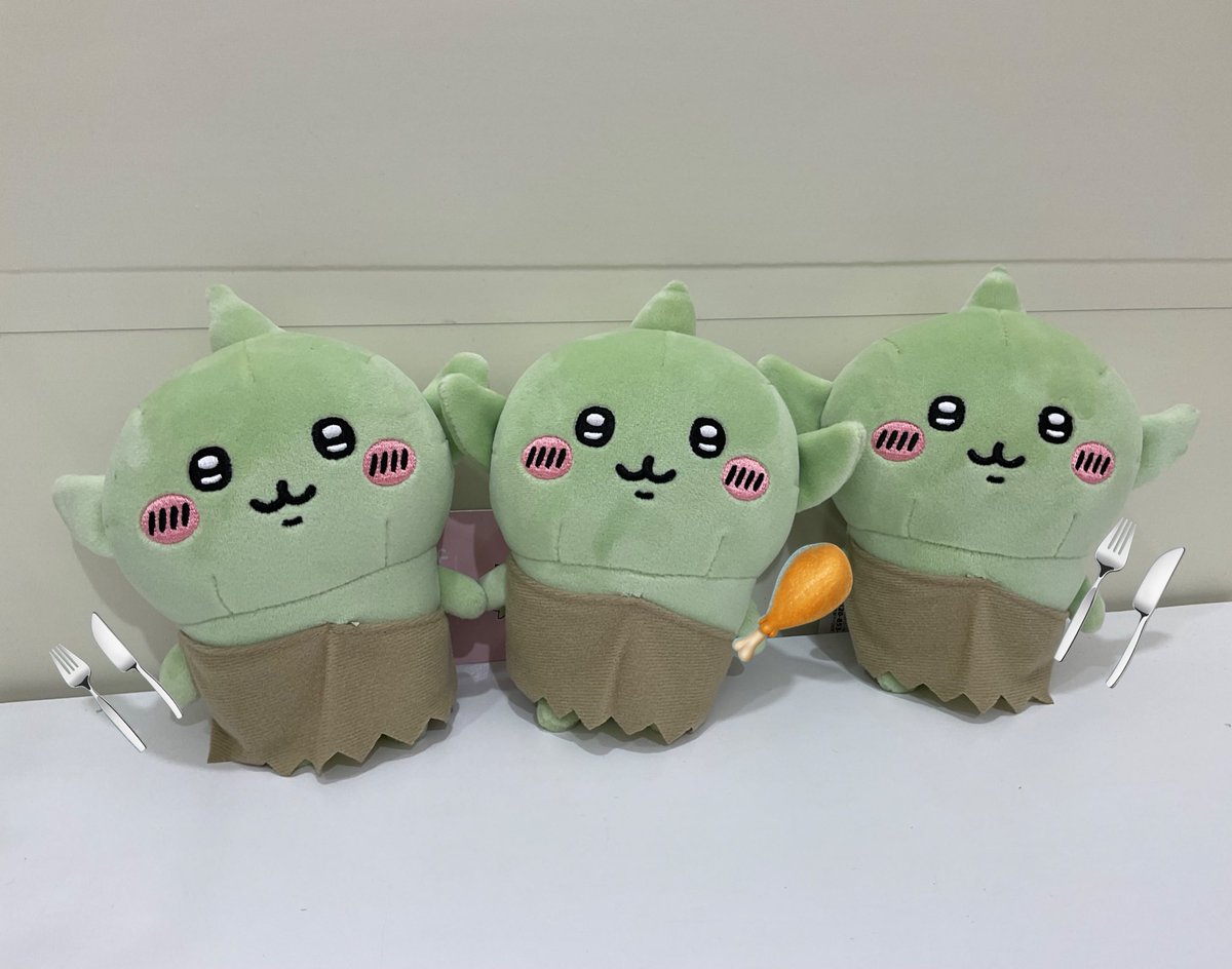 ゴブリン オデ あのこ スターぽてたま ちいかわ ちいかわらんど ちいかわ ぽてたまぬいぐるみ ゴブリン ぬいぐるみ ぽてたま