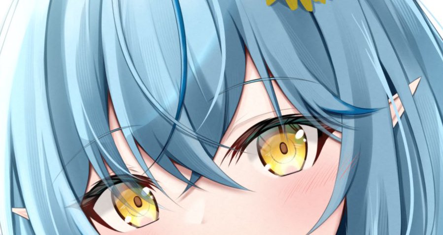 雪花ラミィ 「18時予定」|かめ💫絵を描く人のイラスト