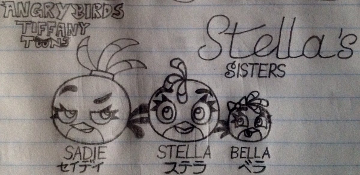 Usdm420X's tweet photo. Angry Birds Tiffany Toons - Meet Stella’s Sisters (Sadie and Bella)
#AngryBirdsTiffanyToons #angrybirds #angrybirdsstella #AngryBirdsFART #fanmade #TiffanyFisherArtist https://t.co/l0HIGpktp1