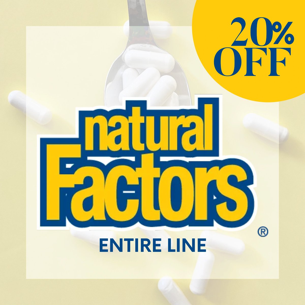 Our best selling supplement line is on sale for 20% off throughout July! Choose from high quality, high strength fish oil to a huge selection of vitamins and minerals from Salisbury's Most Complete Health Food Store Since 1979. 🌿