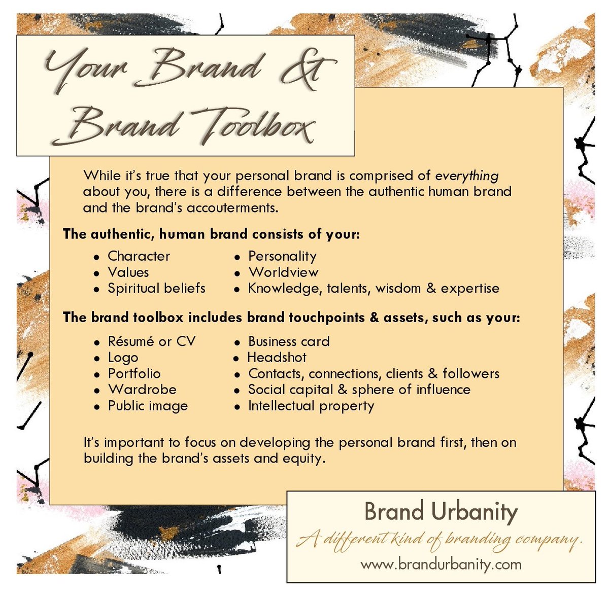 Wanting to build a polished, credible, effective personal brand that reflects the fabulous, unique you? 

That's what we're here for.