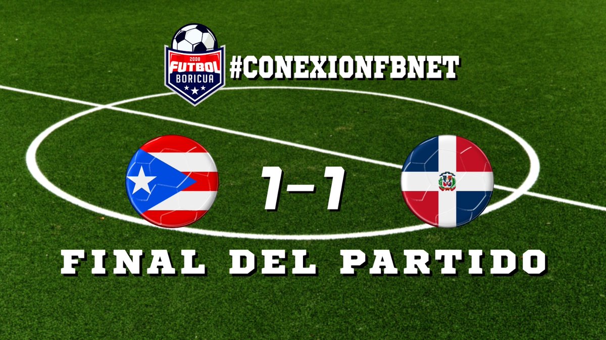 FutbolBoricua's tweet photo. FT: Las boricuas remontan y empatan partido 1-1 frente a las dominicanas. 🇩🇴 sigue sin conocer la victoria frente a 🇵🇷 en los 4 partidos que se han enfrentado en toda la historia. Récord de 1-3-0 para las boricuas. ¡Sintoniza a las 9:30 PM #ConexionFBNET por nuestras redes! https://t.co/fdEHgeLff6