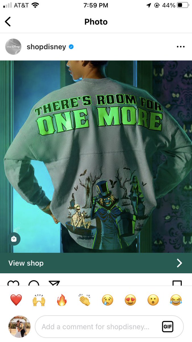 EmilyLovero's tweet photo. @RobertIger I just have to share this…so thankful you’re going to be the CEO of the best company until 2026. I just think we can do better. This spirit Jersey on ShopDisney literally has the wrong quote on it…it should say “There’s room for 1,000”. https://t.co/uEVUEuRgYK